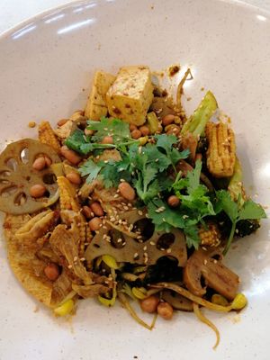 Mala pot at SHU Vegetarian 蔬方斋 - Woodlands in North Singapore