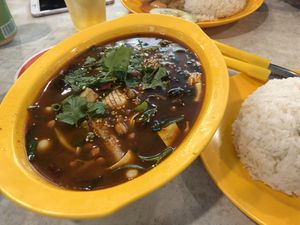 Mala soup at SHU Vegetarian 蔬方斋 - Woodlands in North Singapore