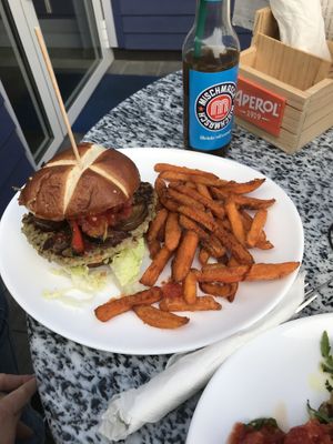 Vegan burger @ Blauths, Cuxhaven at Blauths in Cuxhaven