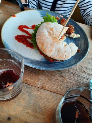 Burger at Blauths in Cuxhaven