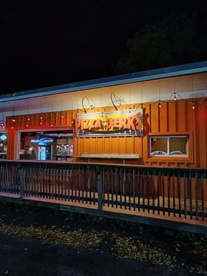 Front of store at Pizza Jerks in Lake George