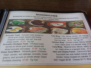 A few of the items offered. at The Green Witch in Highland