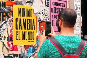 Vegan experience in Palermo Viejo. Walking tour in creative neighborhood.   at Florentine Vegan Experiences in Buenos Aires