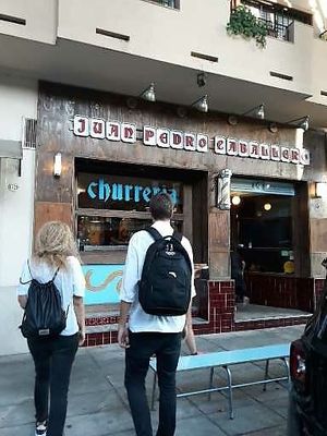 Going for some churros ;) at Florentine Vegan Experiences in Buenos Aires