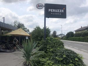 entrance  at Peruzza in Ljubljana