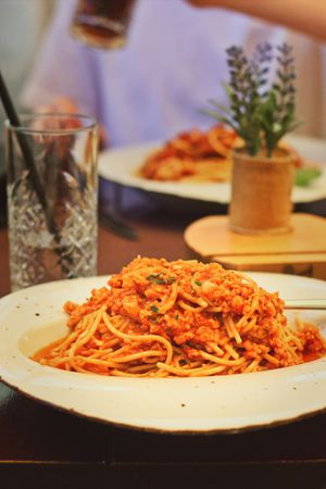 Soja Bolognese at Jazz Caffe Troubadour in Dubrovnik