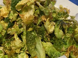 Brussels sprout chip awesome at East by Southwest in Durango