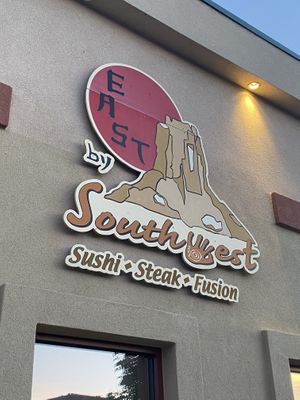 Exterior sign  at East by Southwest in Durango