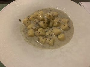Gnocchi  at Dalmatino in Hvar