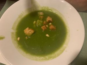 Soup  at Dalmatino in Hvar