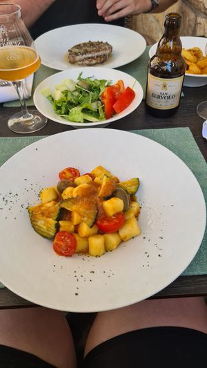 Gnocchi at Dalmatino in Hvar