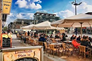 Terras plein 10 at Plein 10 in Assen