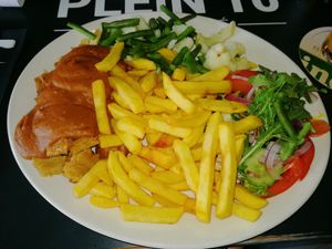 Vegan saté plate plein 10 at Plein 10 in Assen