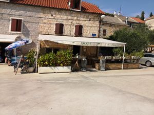 View of the outside at Sakajet Food & Wine in Maslinica