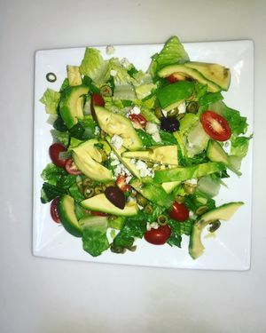 Avocado salad at Costa Pizza in New Haven