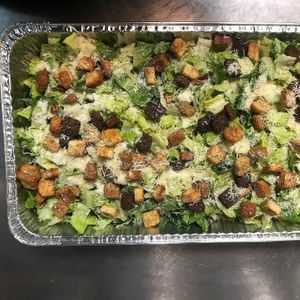 Caesar salad at Costa Pizza in New Haven