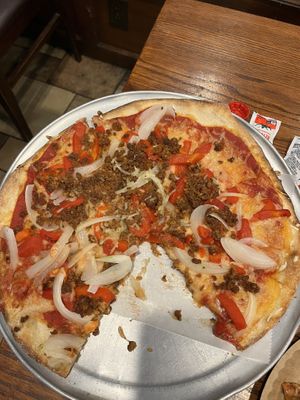   at Costa Pizza in New Haven