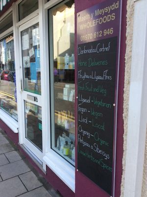 New board 2021 at Maeth y Meysydd in Aberystwyth