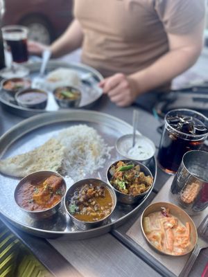 Veganer Mittagstisch  at Bombay Street in Gothenburg