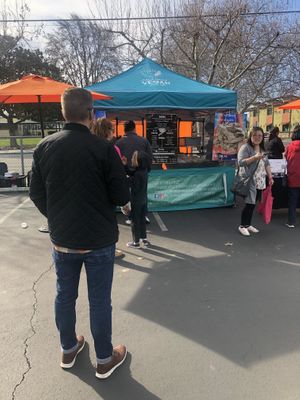Pop-up at Greater Rose Garden Farmers Market every Saturday! at California Vegan Food Company in San Jose