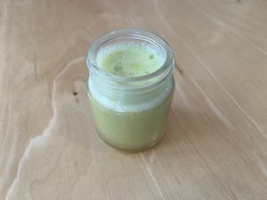 excellent ginger shot  at Local Flow in Mc Minnville