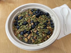 a tasty bowl  at Local Flow in Mc Minnville