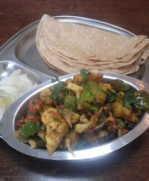 Gobi Mix at Mirch Masala in Houston