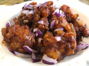 Gobi Manchurian at Mirch Masala in Houston