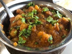 Chana Masala at Mirch Masala in Houston