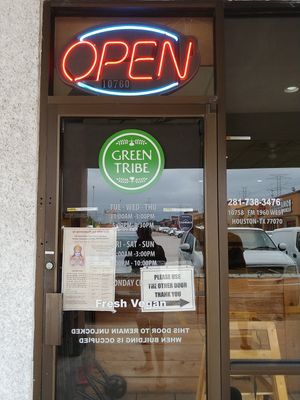 Door at Mirch Masala in Houston