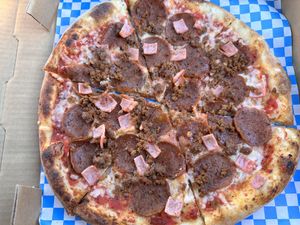   at Possum Pizza in Austin