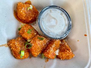 Possum Popplers  at Possum Pizza in Austin