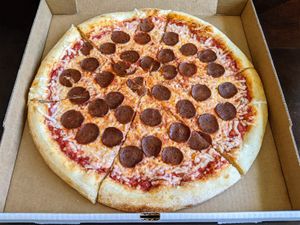 Possum'roni at Possum Pizza in Austin