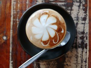 Soy piccolo at Desta in Preston