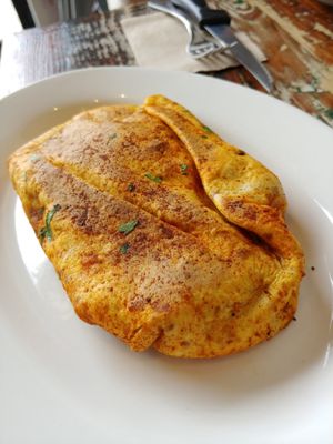 Burrito at Desta in Preston