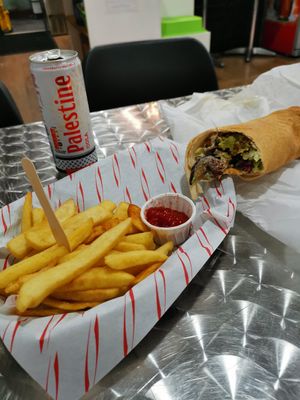  at Mr Falafel in West London