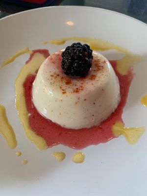 Vegan Panna Cotta   at Goldfinch in Black Mountain