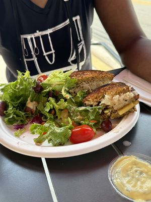 Tempeh Reuben    at Sugar Apple Natural Foods in Key West