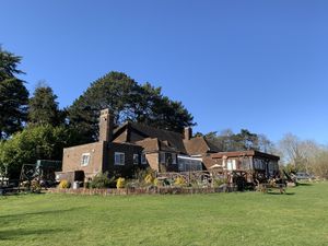 Centre where the cafe is & rooms for classes/events   at Nourish in Letchworth