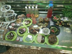 Good selection at Mana Space in Kyiv