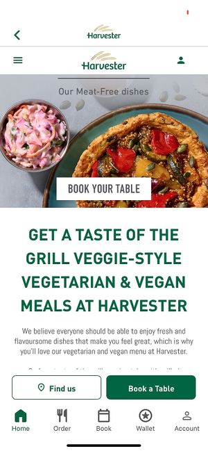   at Harvester Hillington in Glasgow