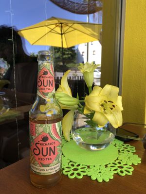 Super sweet iced tea at Veggie Oase - Maybe closed in Oberasbach