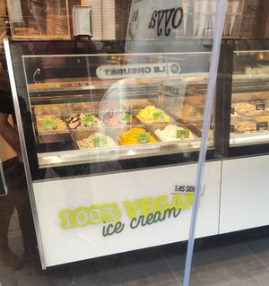Vegan ice cream at Oyya in Ghent