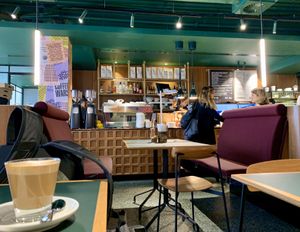 Inside view at MEL - St Ali - T2 in Melbourne Airport