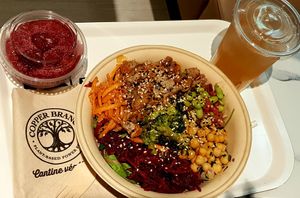 Menu 2 at Copper Branch - Nieuwstraat in Brussels