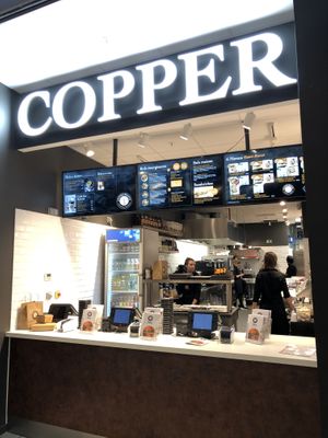 Outside  at Copper Branch - Nieuwstraat in Brussels