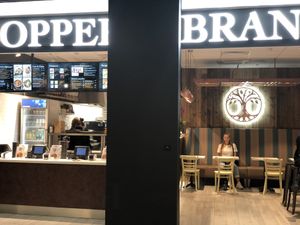 Outside at Copper Branch - Nieuwstraat in Brussels