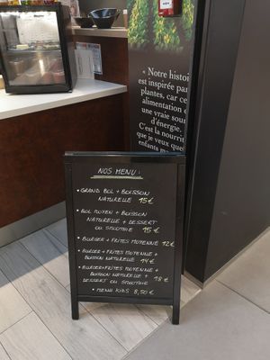 Counter at Copper Branch - Nieuwstraat in Brussels