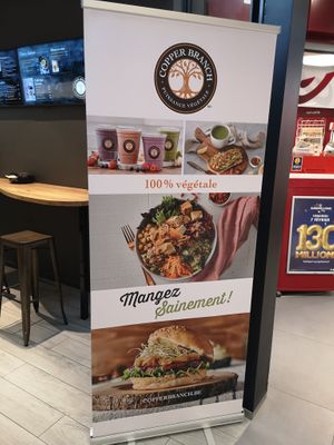 Roll-up at Copper Branch - Nieuwstraat in Brussels