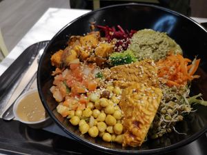 Salad at Copper Branch - Nieuwstraat in Brussels